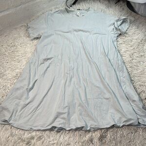 Lululemon All Yours Tee Dress Ocean Air